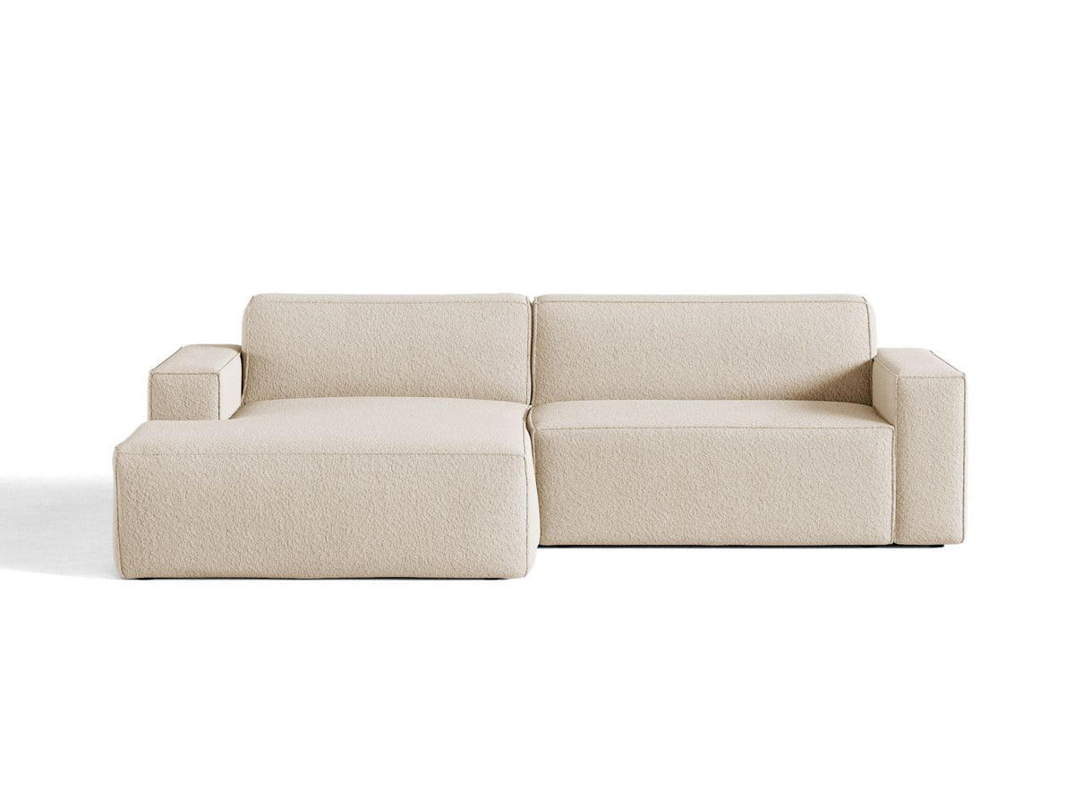 Divano Angolare Componibile Jodie, 3 Posti, 162x224x77