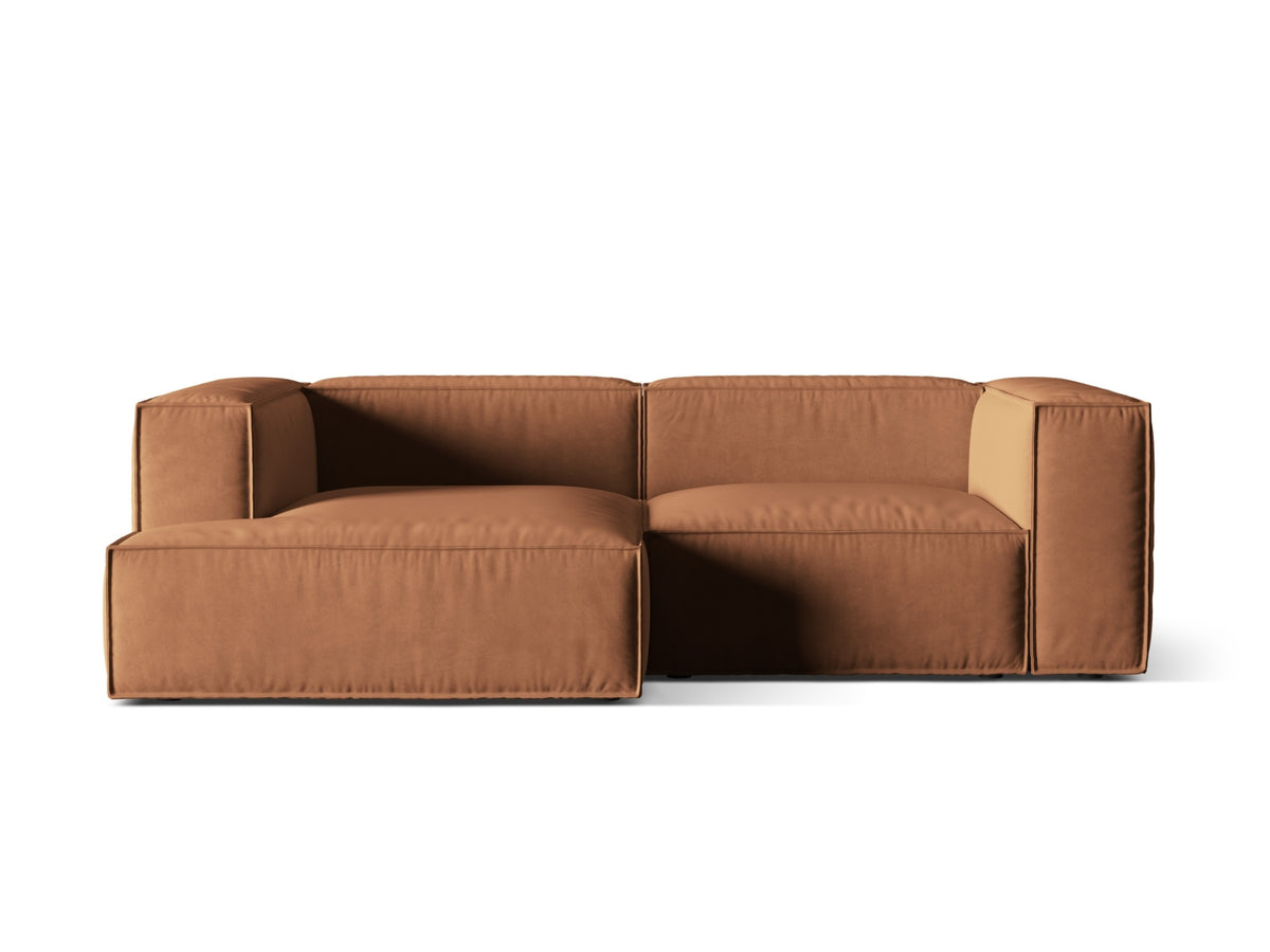 Divano Angolare Componibile Nuria, 3 Posti, 147x252x72