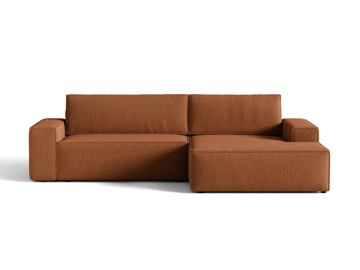 Divano Letto Angolare con Contenitore Jodie, 3 Posti, 151x246x86