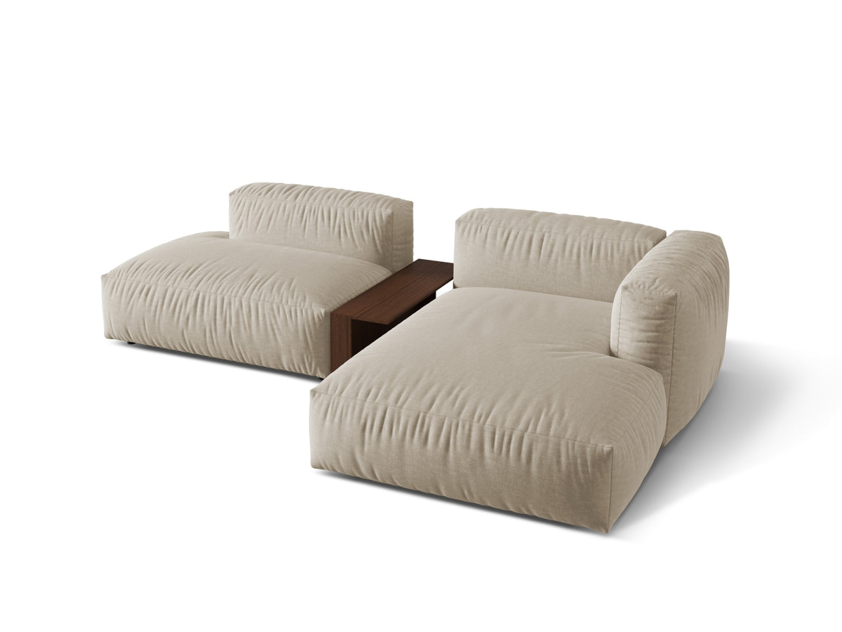 Divano Angolare Componibile Martina, 2 Posti, 176x285x75