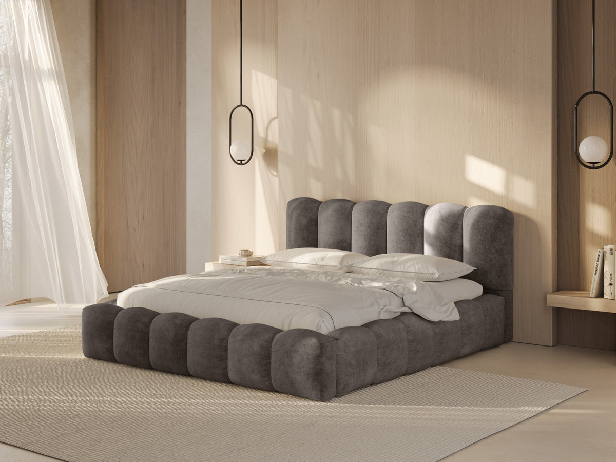 Letto contenitore, "Lupine", 226x166x95 per materasso 140x200cm