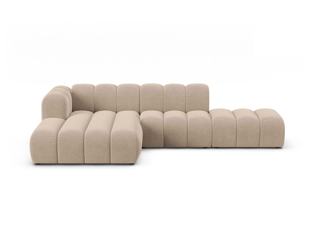 Divano Angolare Componibile Aperto Lupine, 5 Posti, 177x299x70
