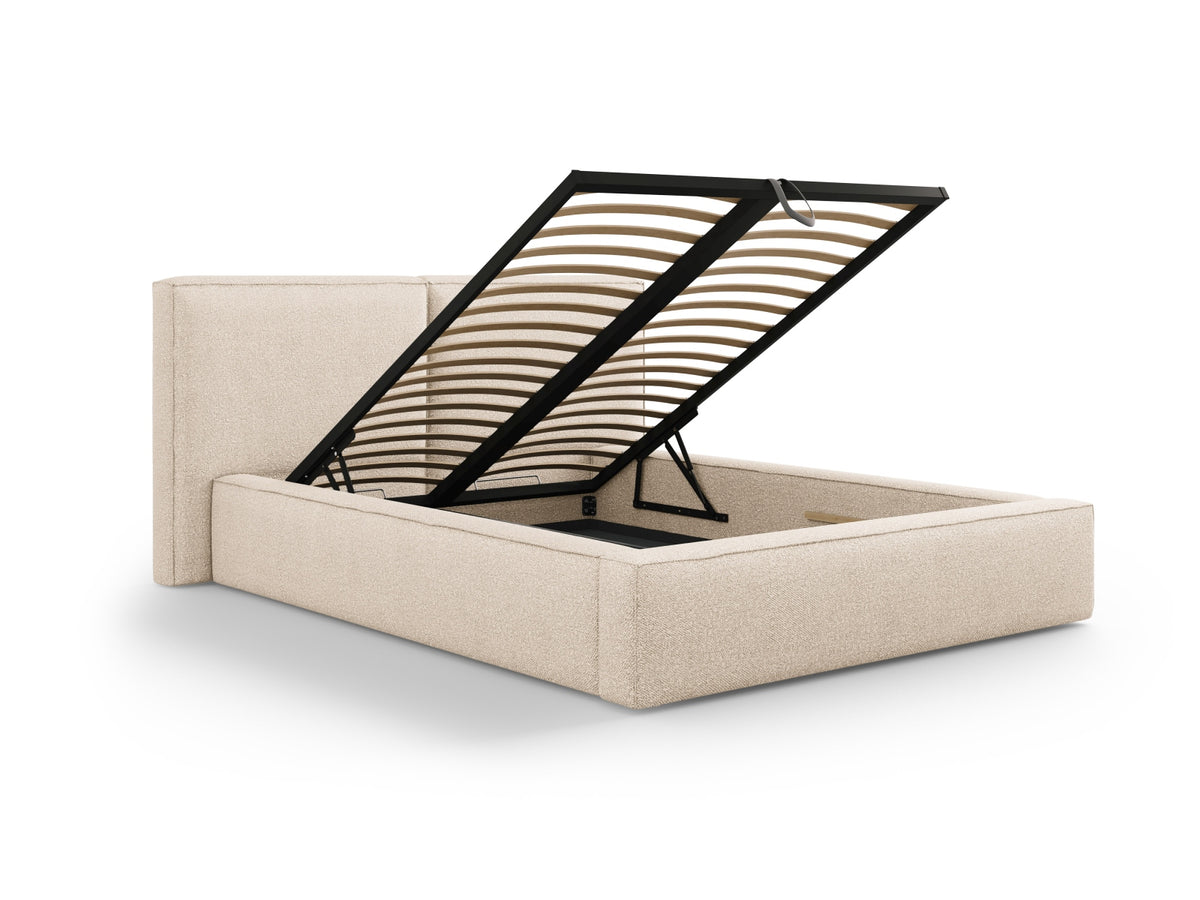 Letto Contenitore con Testata Doppia Jodie