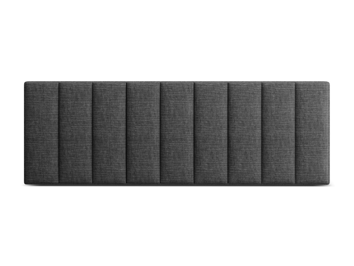 Testata Pensile, "Zoe", 180x10x60 - Grigio Scuro