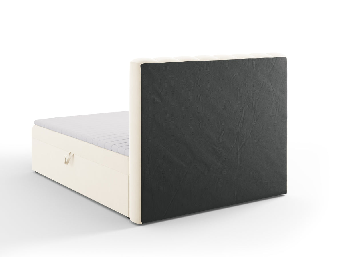 Letto: testiera + molle/materasso + coprimaterasso, "Kelp", 210x160x125