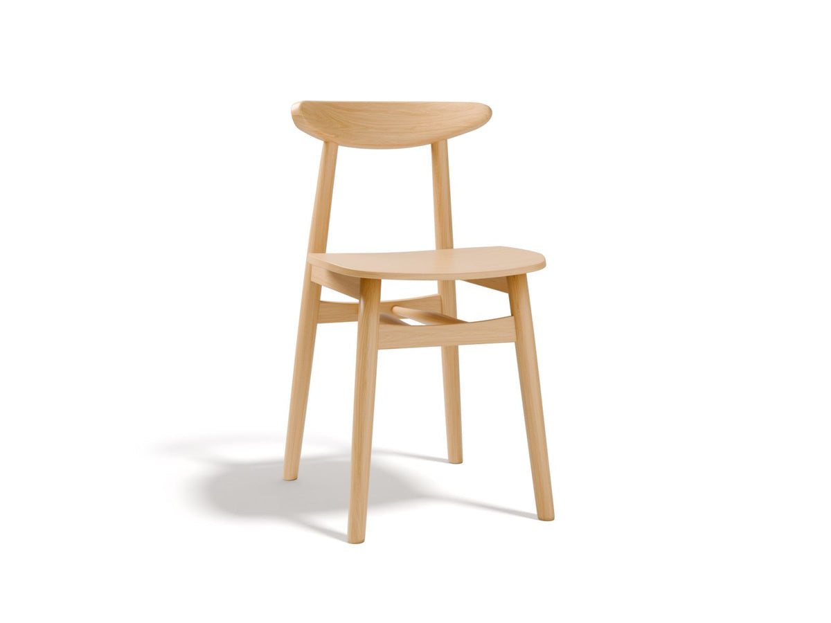 Sedia, "Elie", 1 Posto, 47x42x80 - Natural Beech Wood
