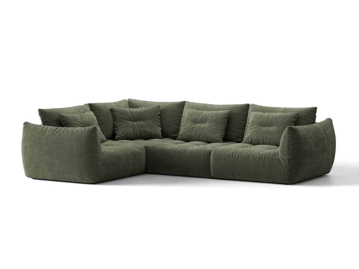 Divano Angolare Componibile Bloom, 3 Posti, 222x316x97