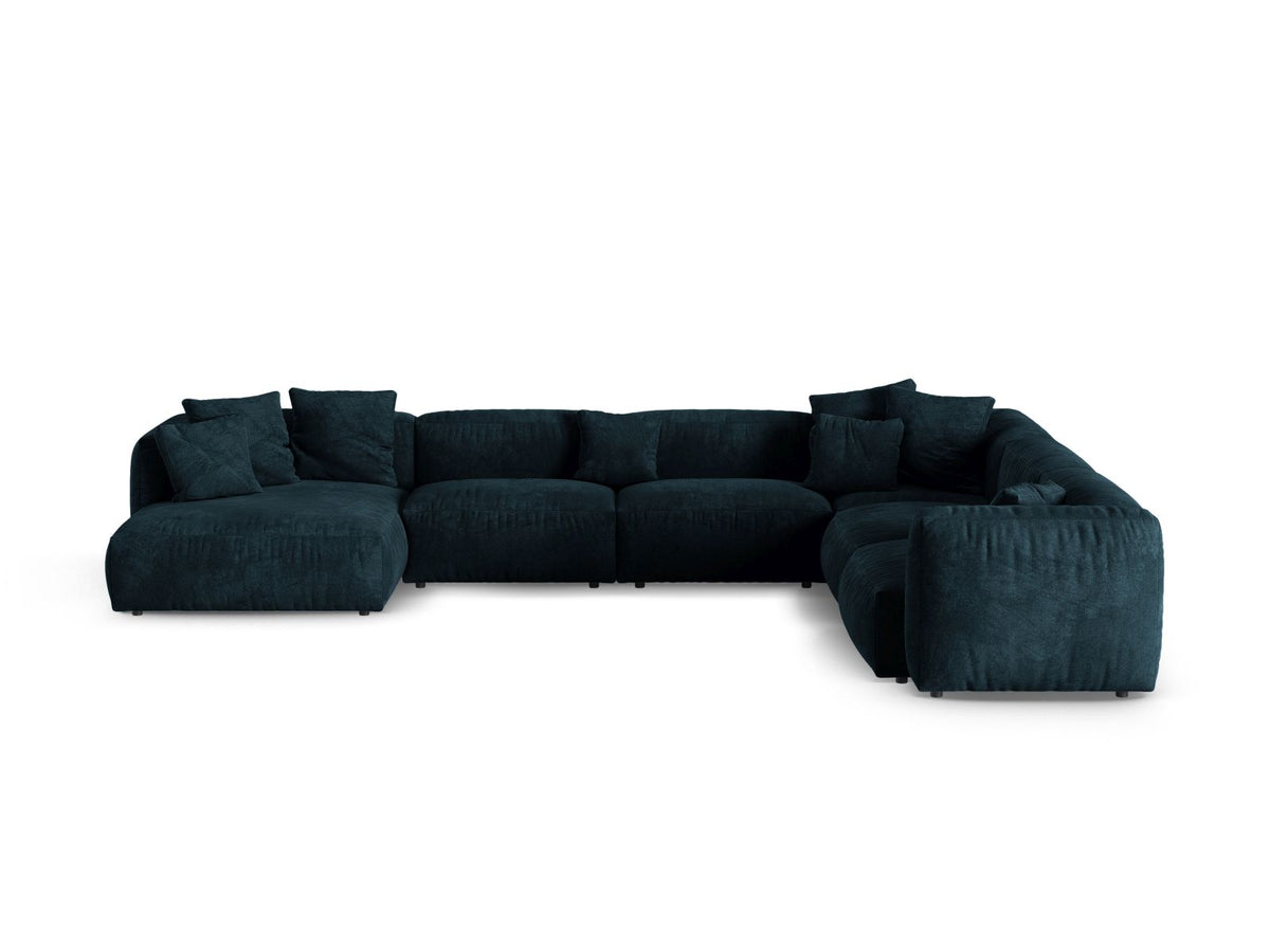 Divano Angolare Componibile XL Martina, 6 Posti, 330x420x75