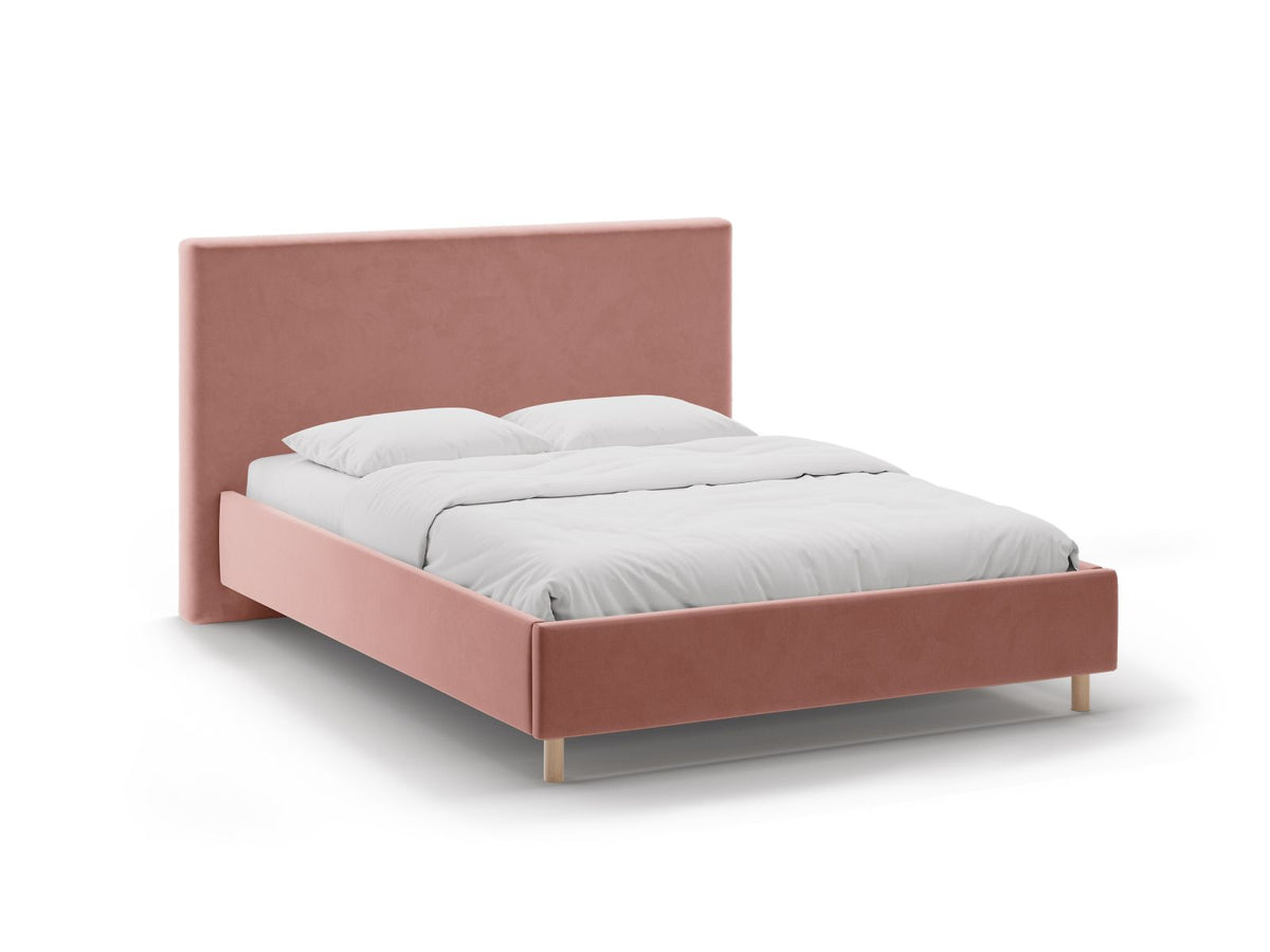 Letto Contenitore con Testata Eloise - Rosa 180x200