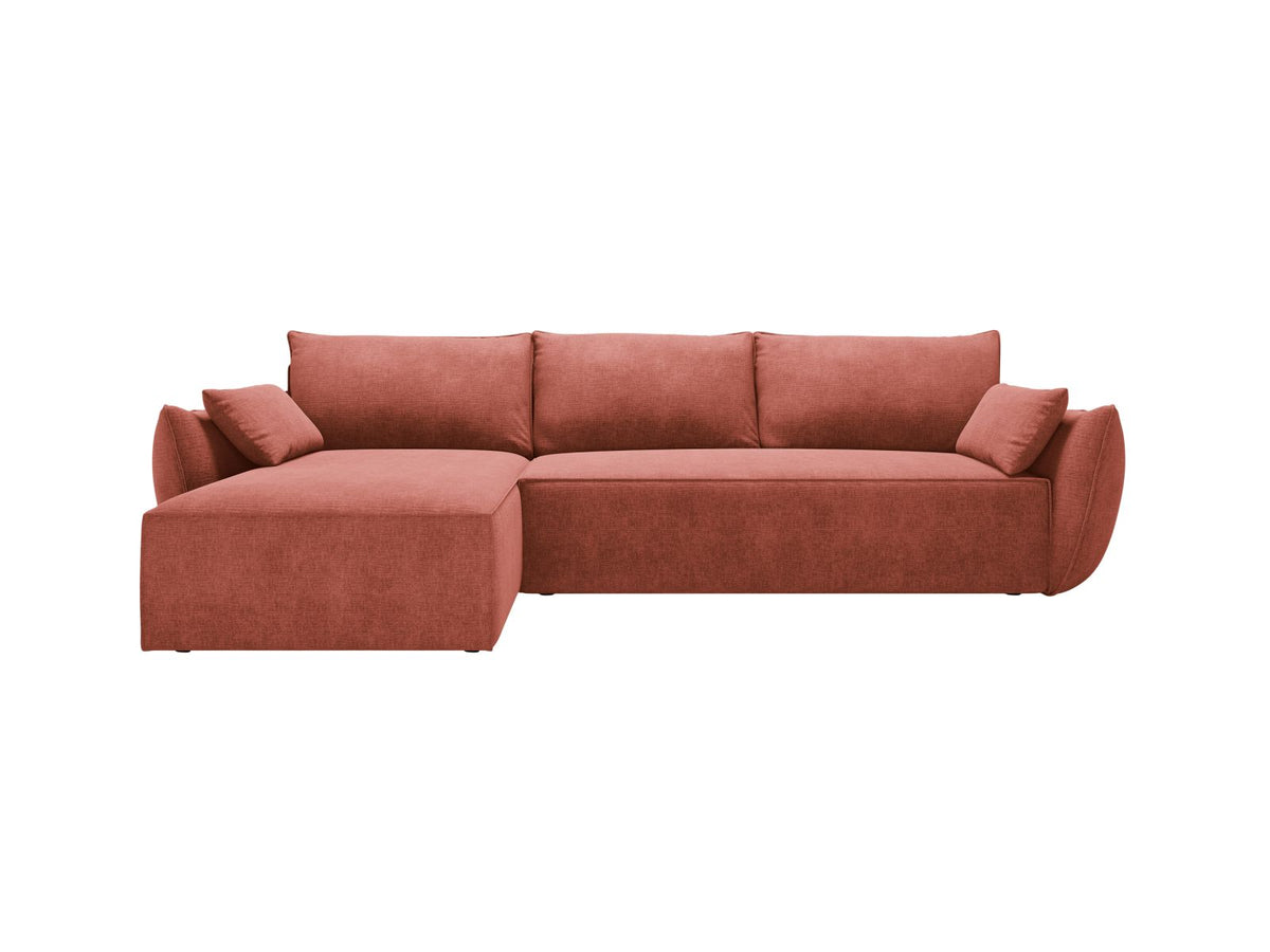 Divano Letto Angolare con Contenitore Kaelle, 4 Posti, 168x262x87