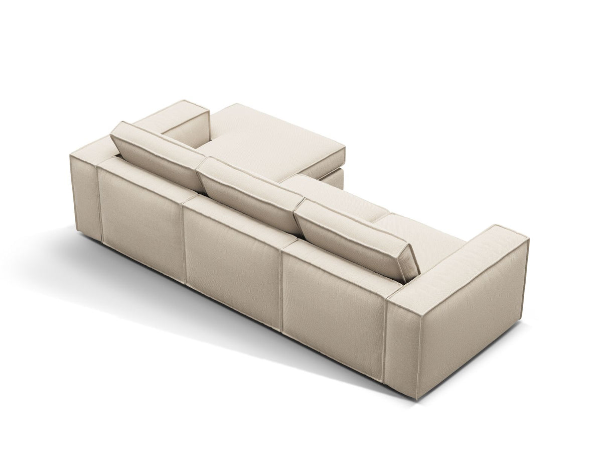 Divano Angolare Componibile Pola, 3 Posti, 158x284x88