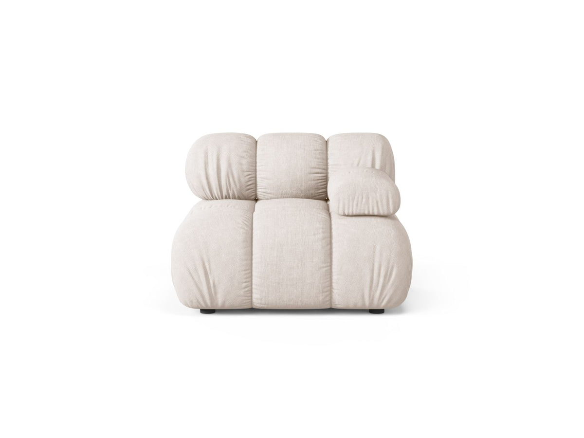 Modulo Destro, "Bellis", 1 Posto, 94x94x70 - Beige