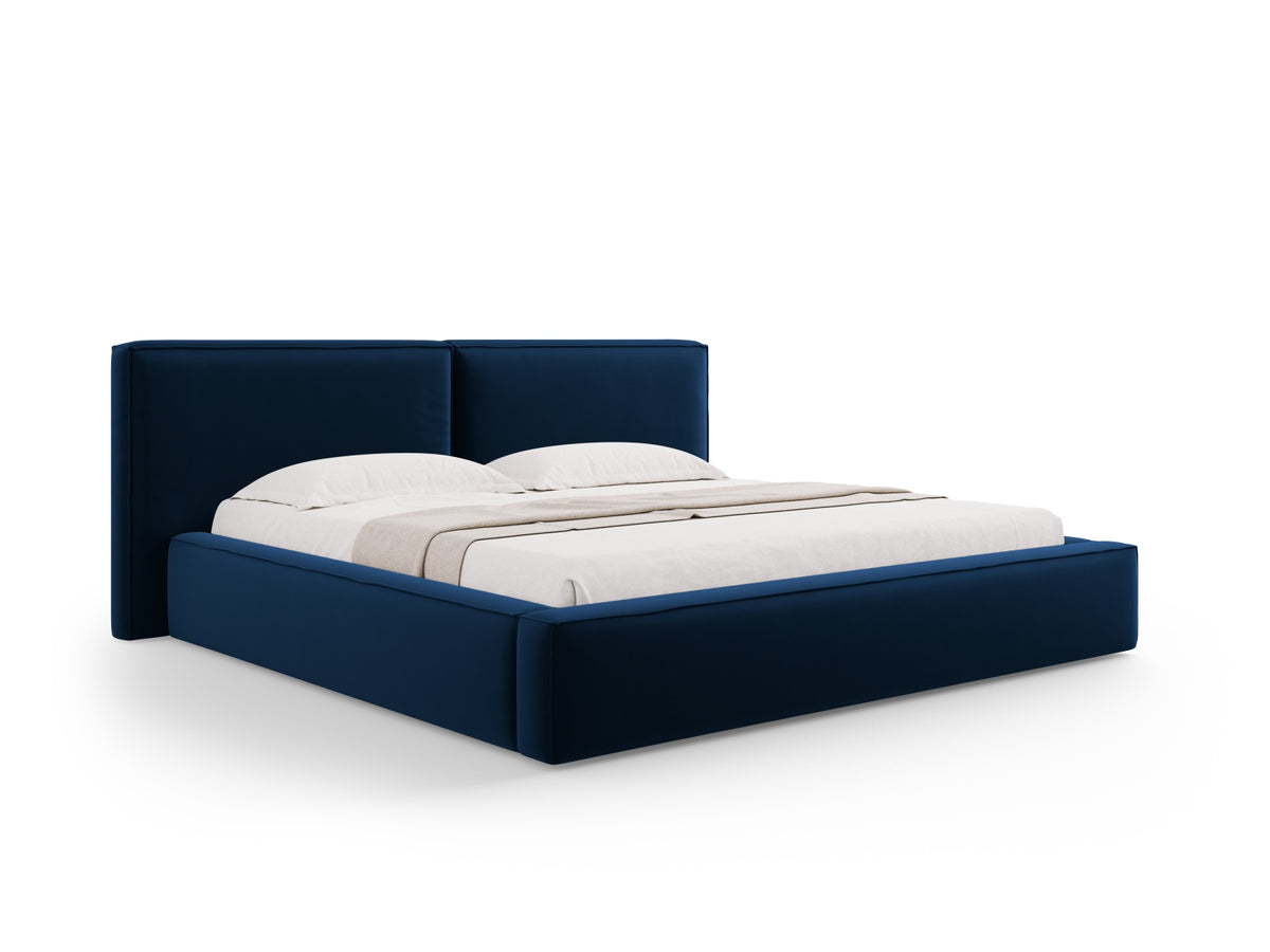 Letto contenitore con testiera doppia, "Jodie", 228x251x97,5