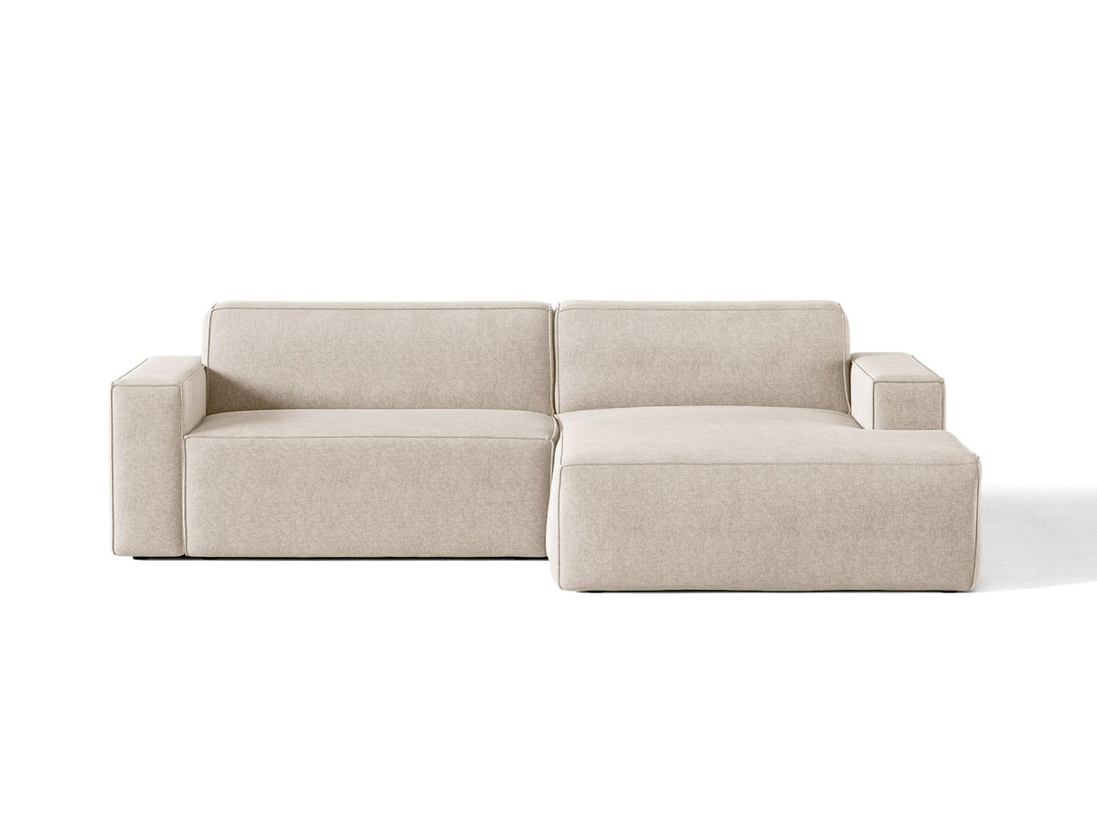 Divano Angolare Componibile Jodie, 3 Posti, 162x224x77