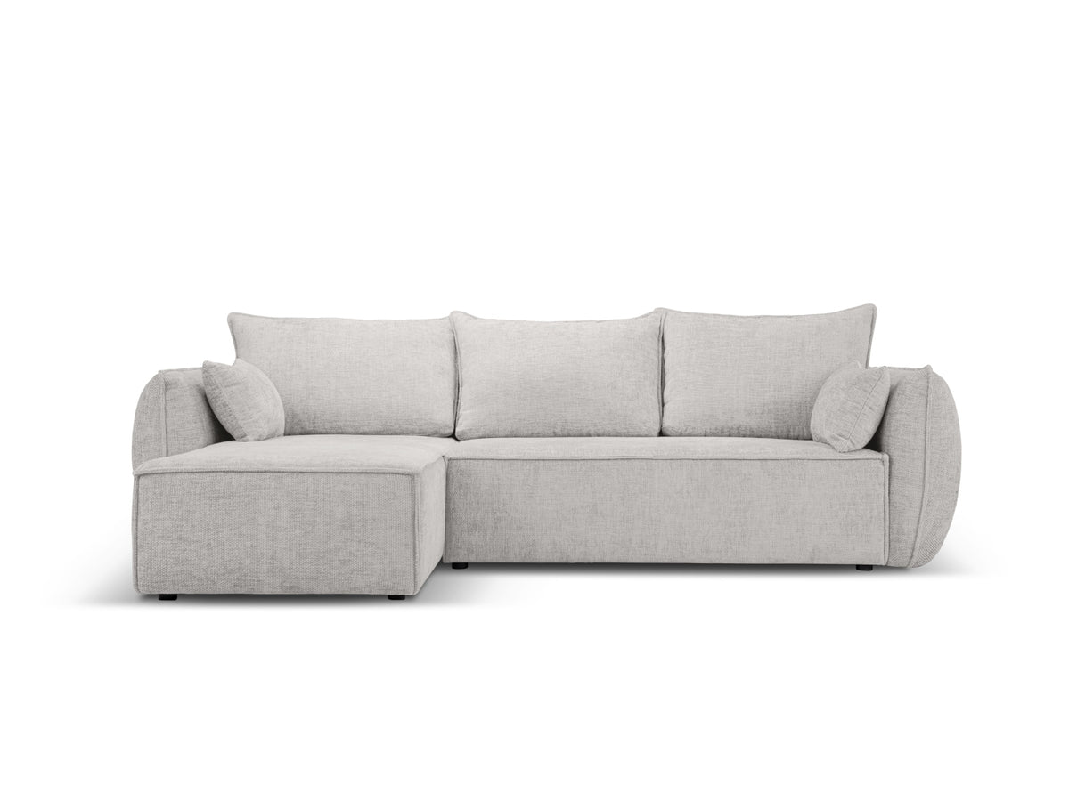 Divano angolare con funzione letto e box, "Kaelle", 4 posti, 252x165x87