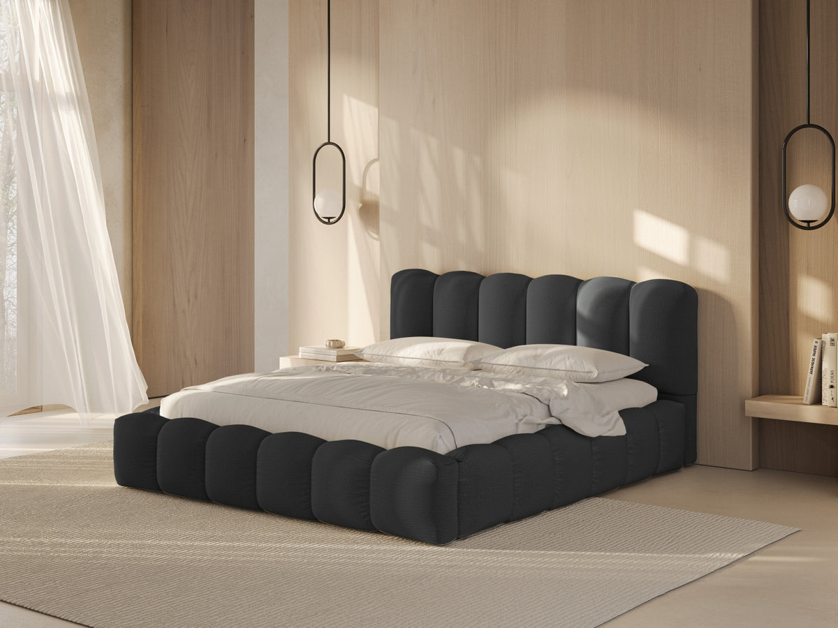 Letto contenitore, "Lupine", 226x166x95 per materasso 140x200cm