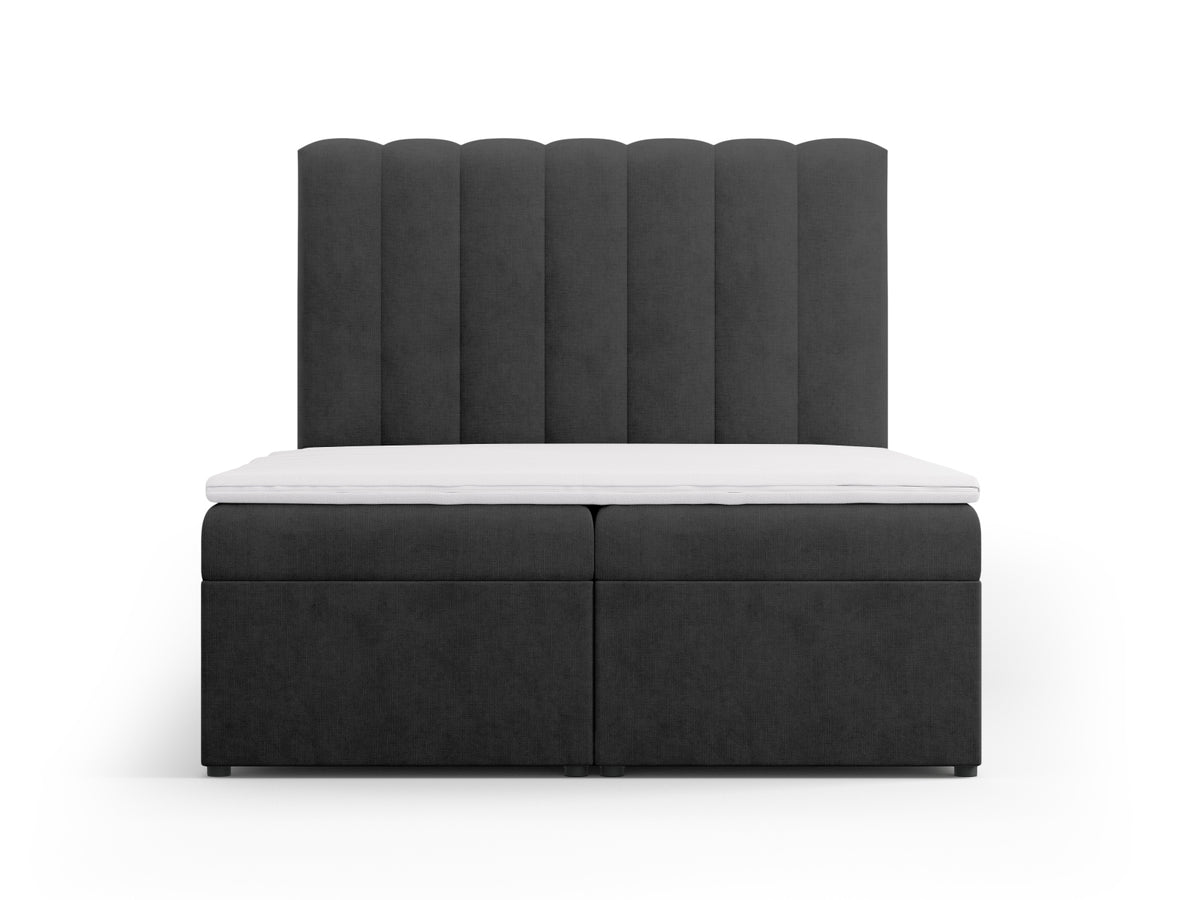 Letto: testiera + molle/materasso + coprimaterasso, "Kelp", 210x140x125