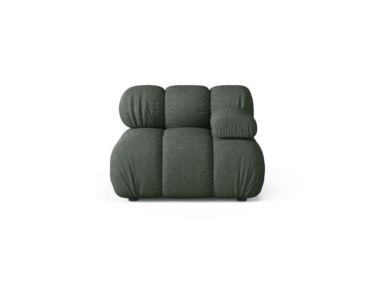 Modulo Destro, "Bellis", 1 Posto, 94x94x70 - Verde Muschio