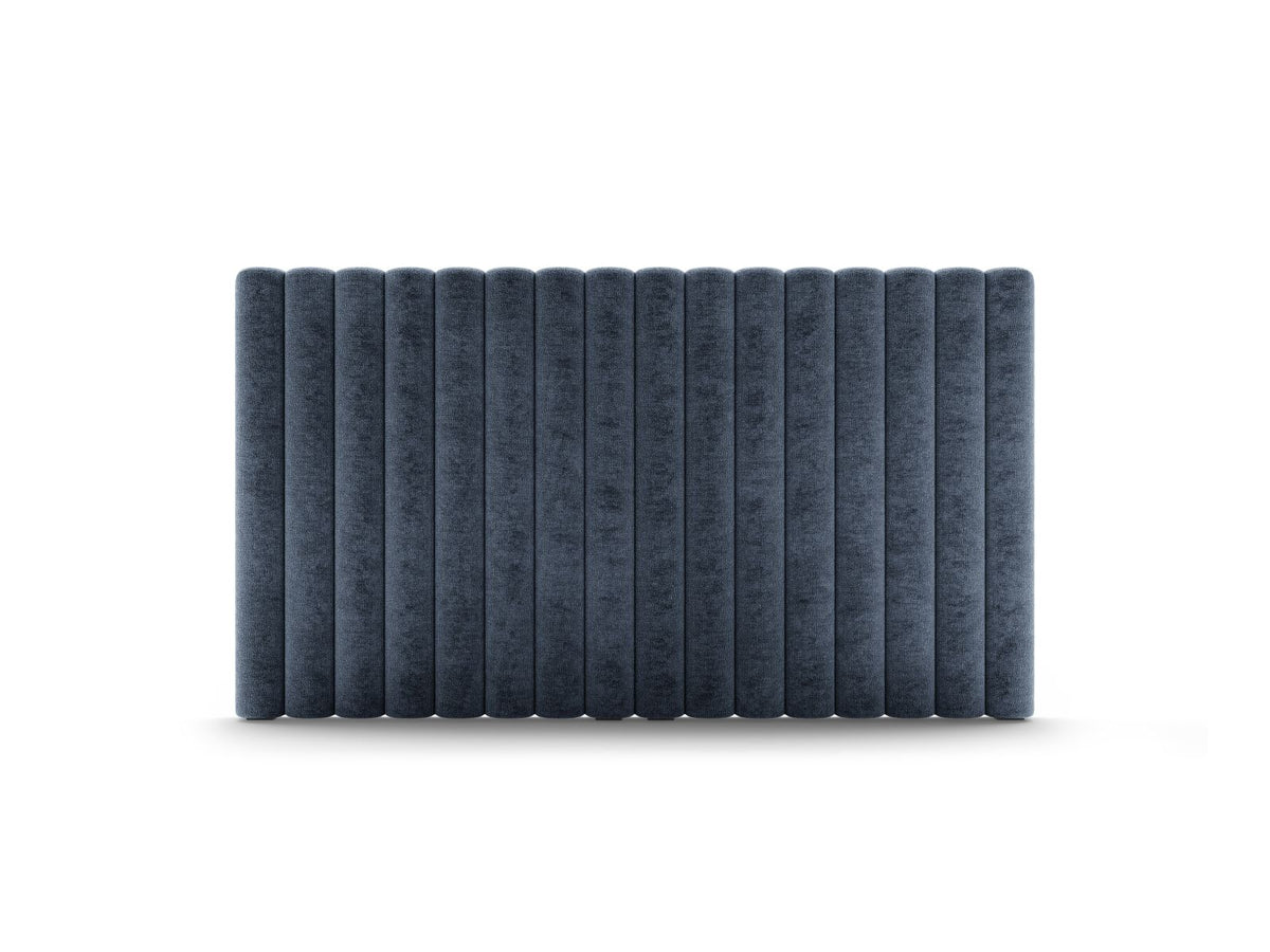 Testata del Letto, "Mistero", 160x13x95 - Blu Scuro