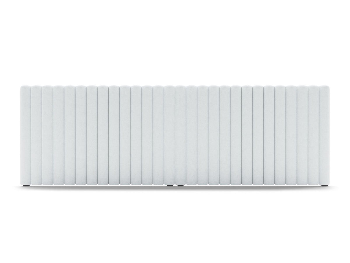 Testata del Letto, "Mistero", 280x13x95 - Grigio Chiaro