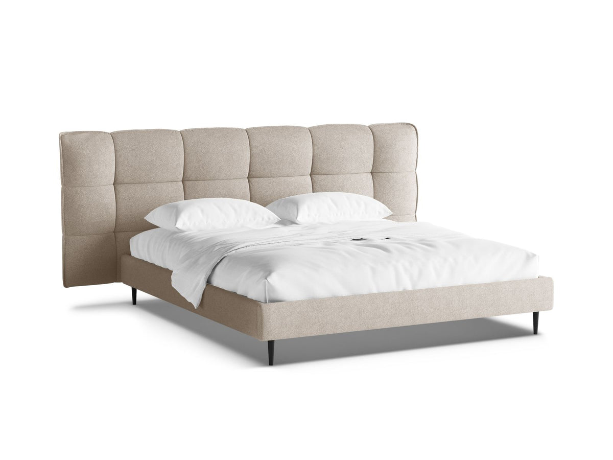 Letto Contenitore con Testata Eric Gambe metallo nero