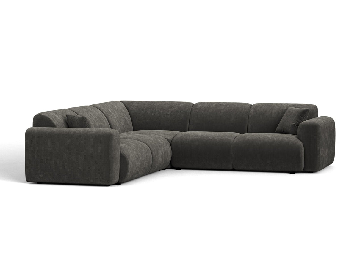 Divano Angolare Simmetrico Molino, 5 Posti, 252x252x72