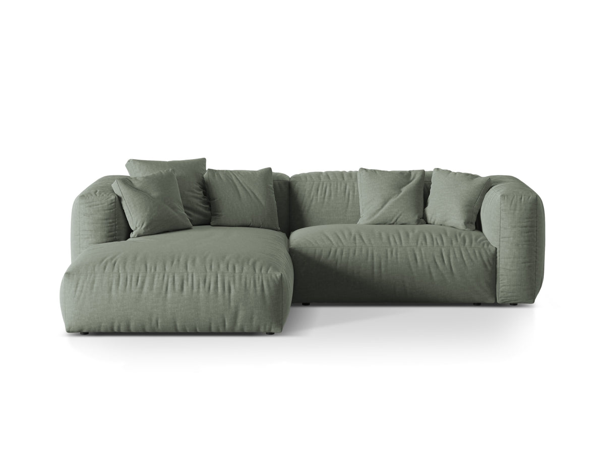 Divano Angolare Componibile XL Martina, 2 Posti, 176x280x75