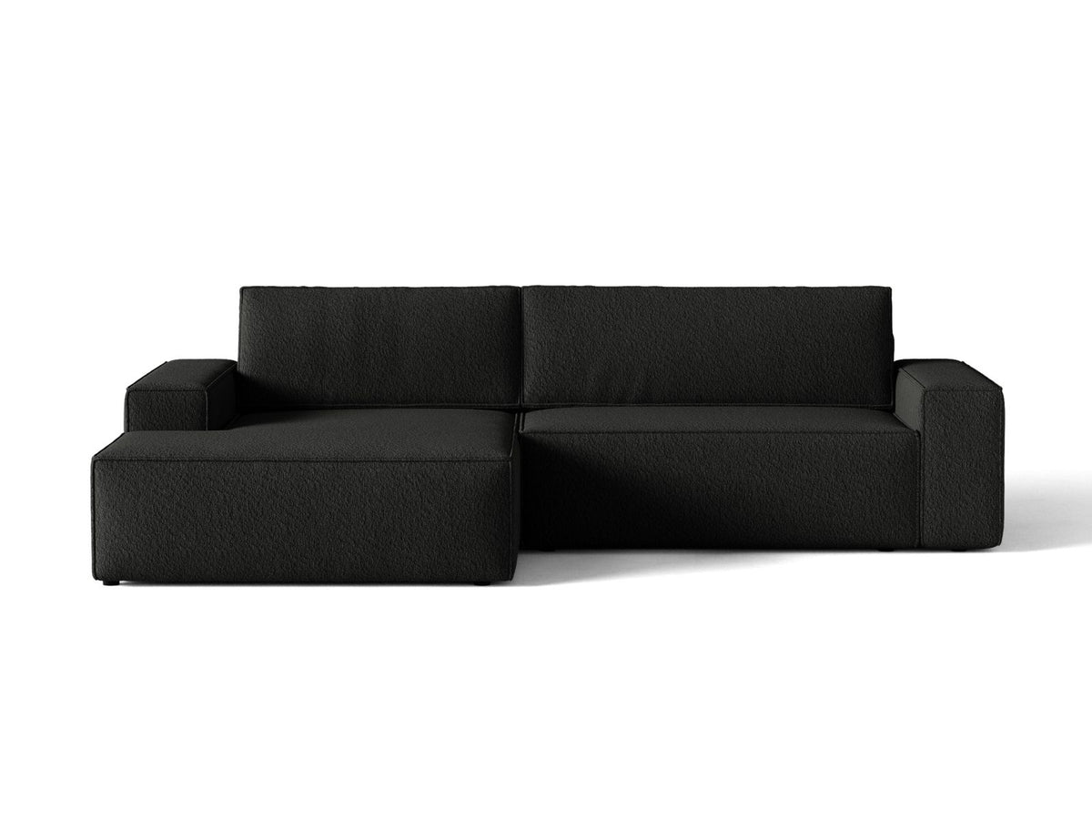 Divano Letto Angolare con Contenitore Jodie, 3 Posti, 151x246x86