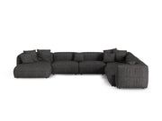 Divano Angolare Componibile XL Martina, 6 Posti, 330x420x75
