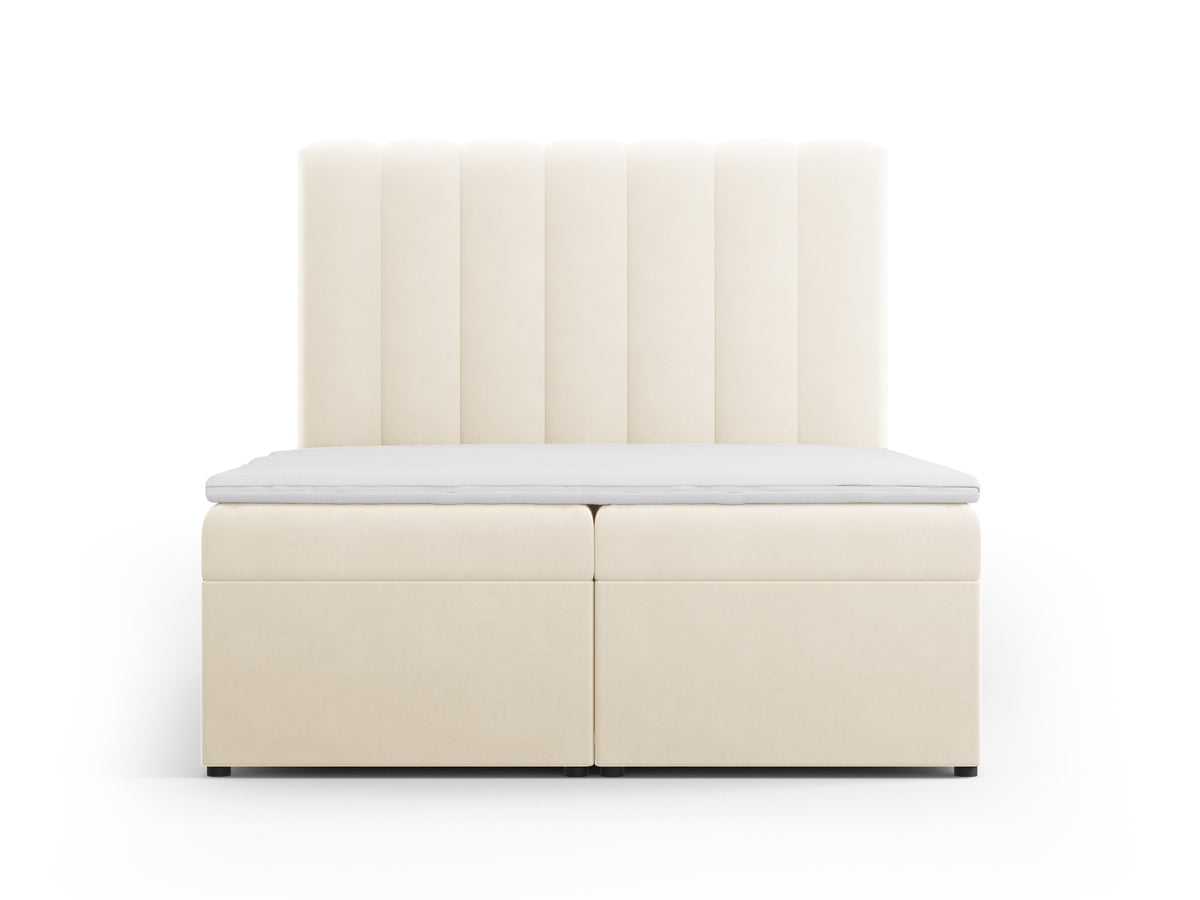 Letto: testiera + molle/materasso + coprimaterasso, "Kelp", 210x140x125