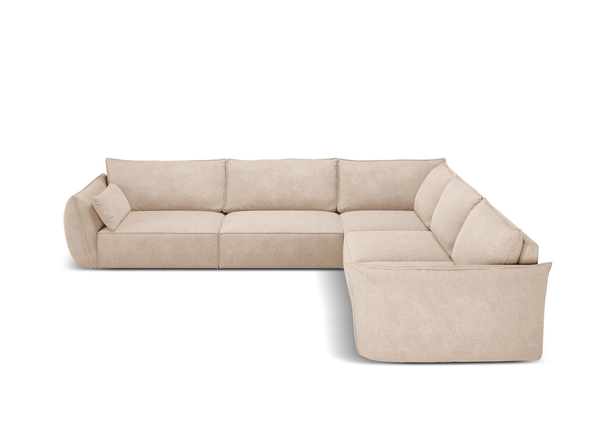 Divano Angolare Simmetrico Kaelle, 7 Posti, 286x286x85