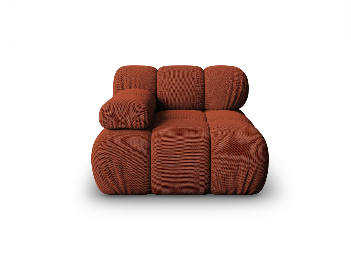 Modulo Sinistro, "Bellis", 1 Posto, 94x94x70 - Mattone