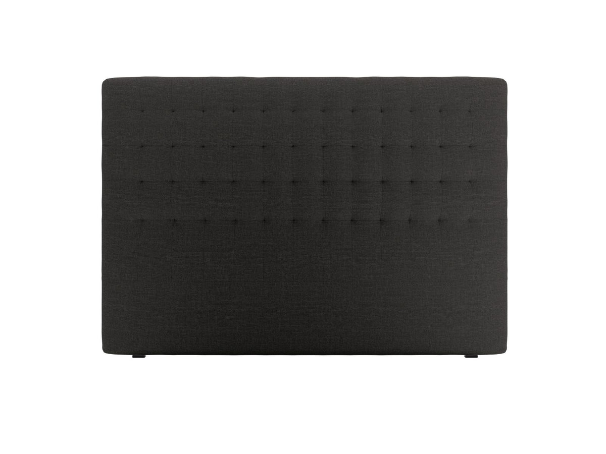 Testiera Nova Alta 120 cm - Nero 180x200