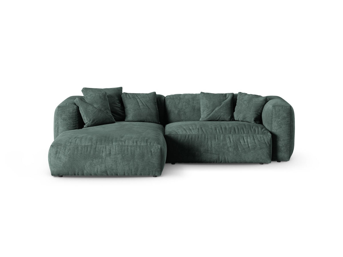 Divano Angolare Componibile XL Martina Seduta Profonda, 2 Posti, 176x280x75
