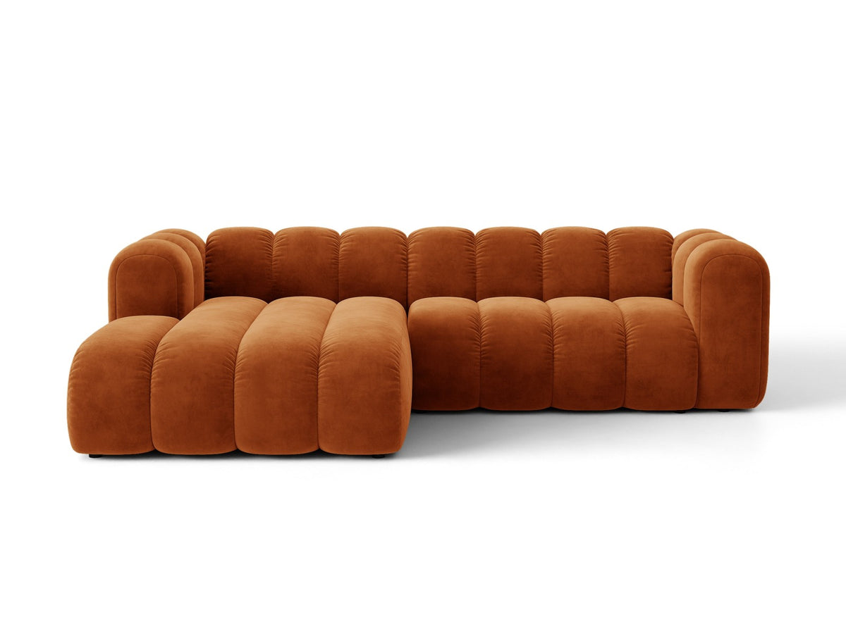Divano Letto Angolare con Contenitore Lupine, 4 Posti, 177x270x70