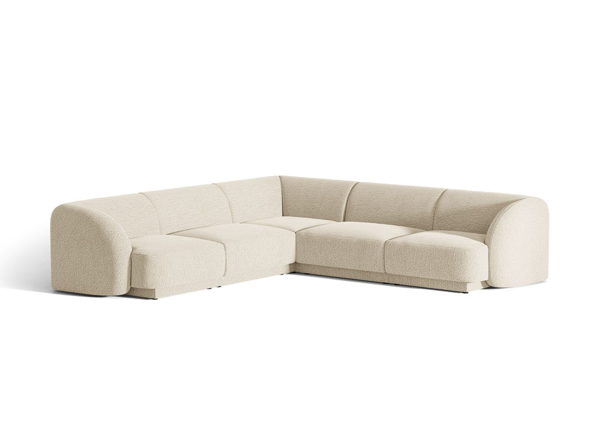 Divano Angolare Simmetrico Miley, 5 Posti, 255x255x70