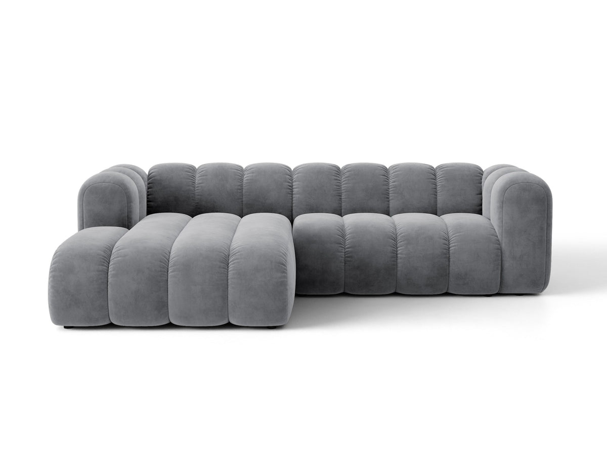Divano Letto Angolare con Contenitore Lupine, 4 Posti, 177x270x70