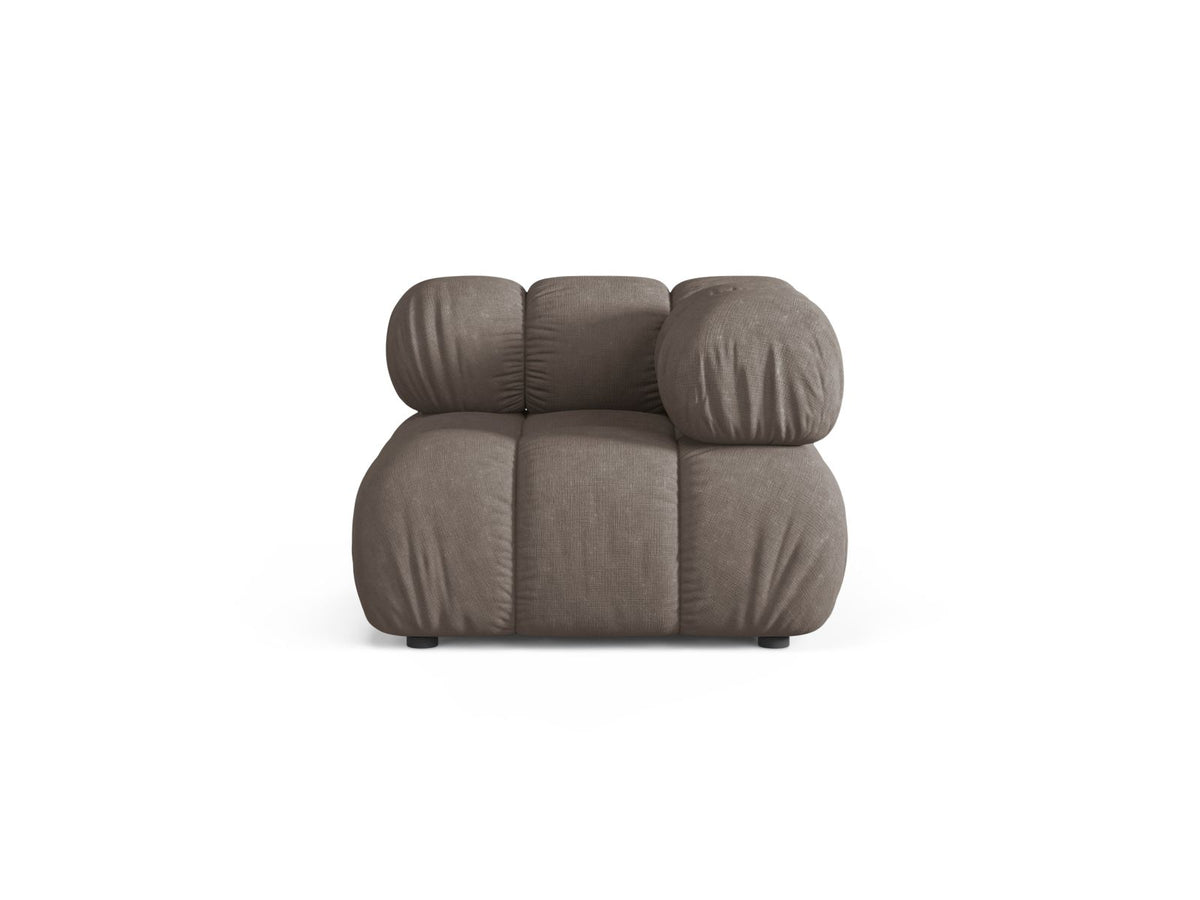 Modulo Angolare, "Bellis", 1 Posto, 94x94x70 - Cappuccino