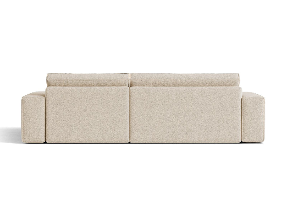 Divano Letto Angolare con Contenitore Jodie, 3 Posti, 151x246x86