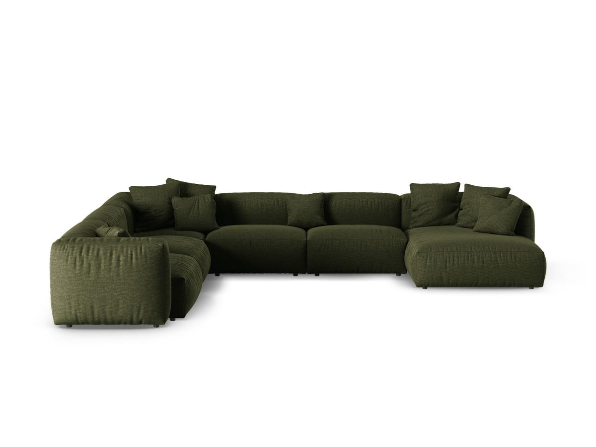 Divano Angolare Componibile XL Martina, 6 Posti, 330x420x75