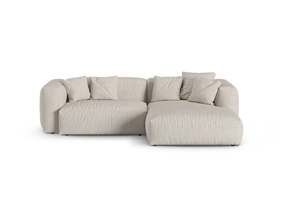 Divano Angolare Componibile XL Martina Seduta Profonda, 2 Posti, 176x280x75