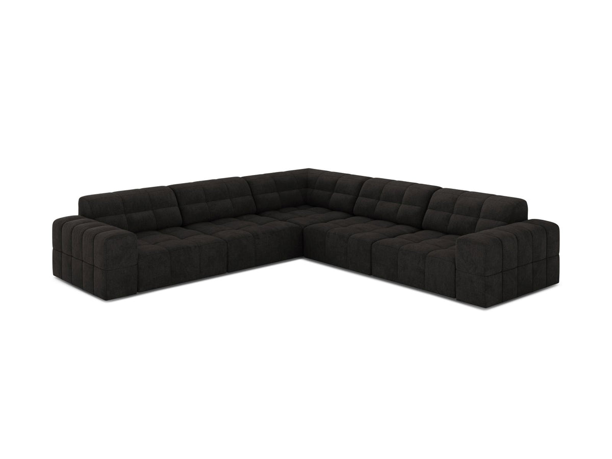 Divano Angolare Simmetrico Jennifer, 7 Posti, 285x285x78