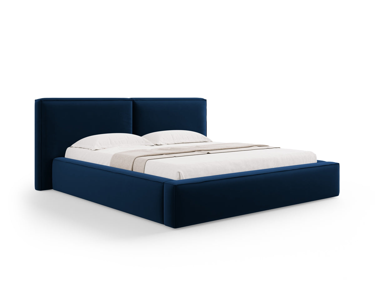 Letto contenitore con testiera doppia, "Jodie", 228x234x97,5
