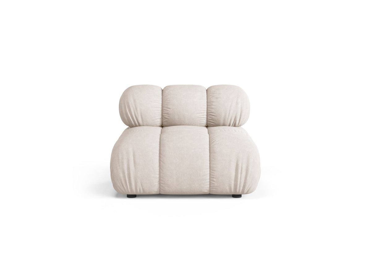 Modulo senza Braccioli, "Bellis", 1 Posto, 94x94x70 - Beige