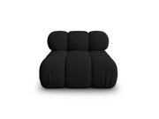 Modulo senza Braccioli, "Bellis", 1 Posto, 94x94x70 - Nero