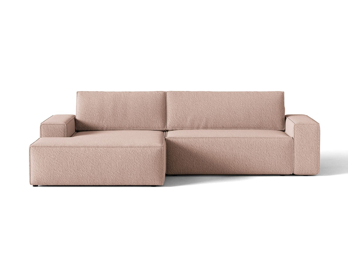 Divano Letto Angolare con Contenitore Jodie, 3 Posti, 151x246x86