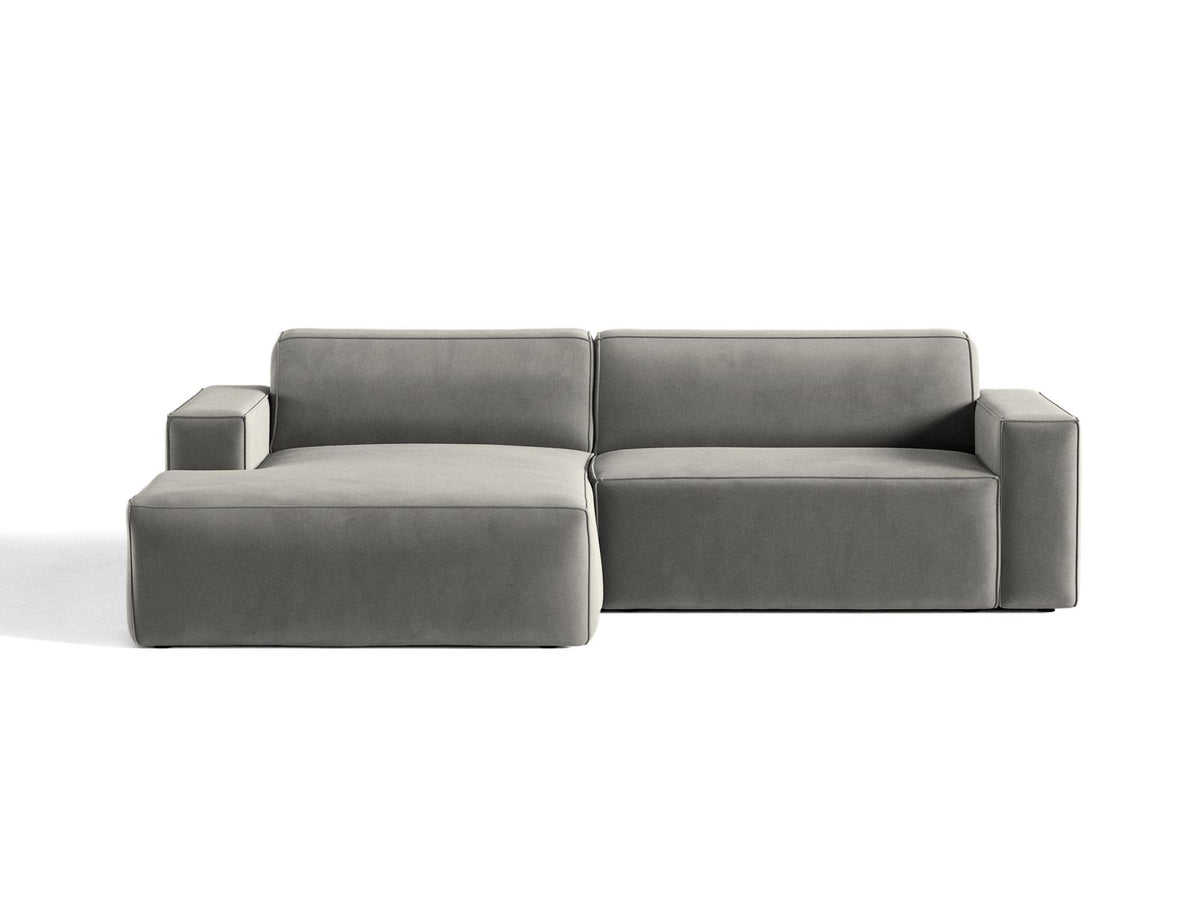Divano Angolare Componibile Jodie, 3 Posti, 162x224x77