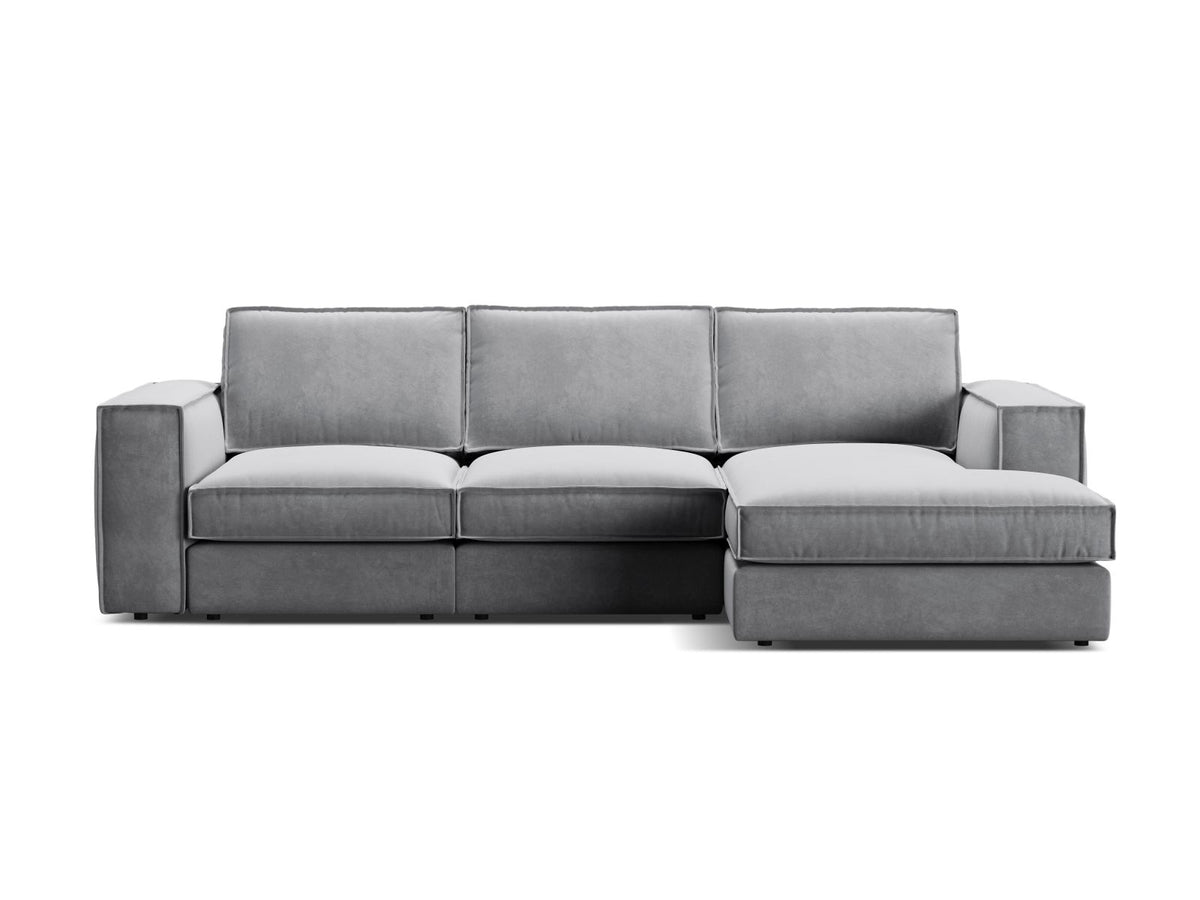 Divano Angolare Componibile Pola, 3 Posti, 158x284x88