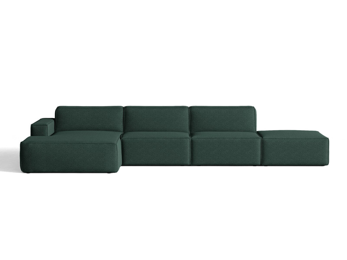 Divano Angolare Componibile Jodie, 5 Posti, 162x341x77