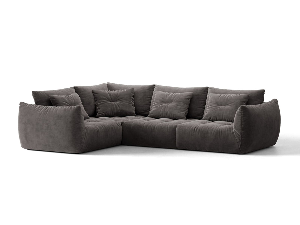 Divano Angolare Componibile Bloom, 3 Posti, 222x316x97